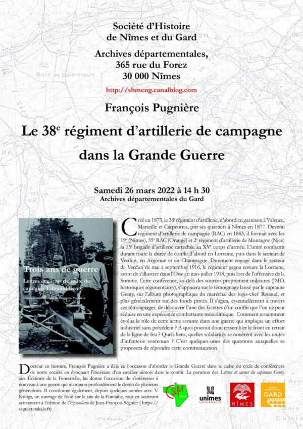 Trois ans de guerre - Lettres et carnet de route du capitaine Edmond Genty - Editions de la Fenestrelle